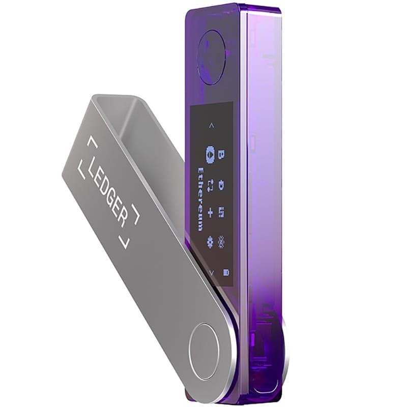 Ledger Nano X Cosmic Purple