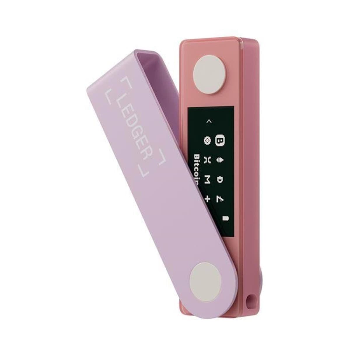 Ledger Nano X Pastel Pink — cüzdan — Bluetooth USB — iOS/Android/Windows/macOS — — CC EAL6+