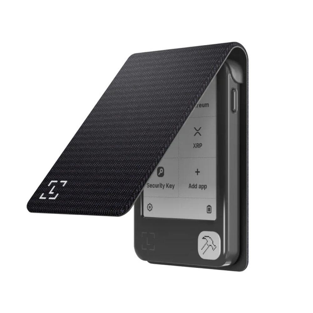 Kılıf Ledger Nano Gen5. Magnet Folio — Business Charcoal