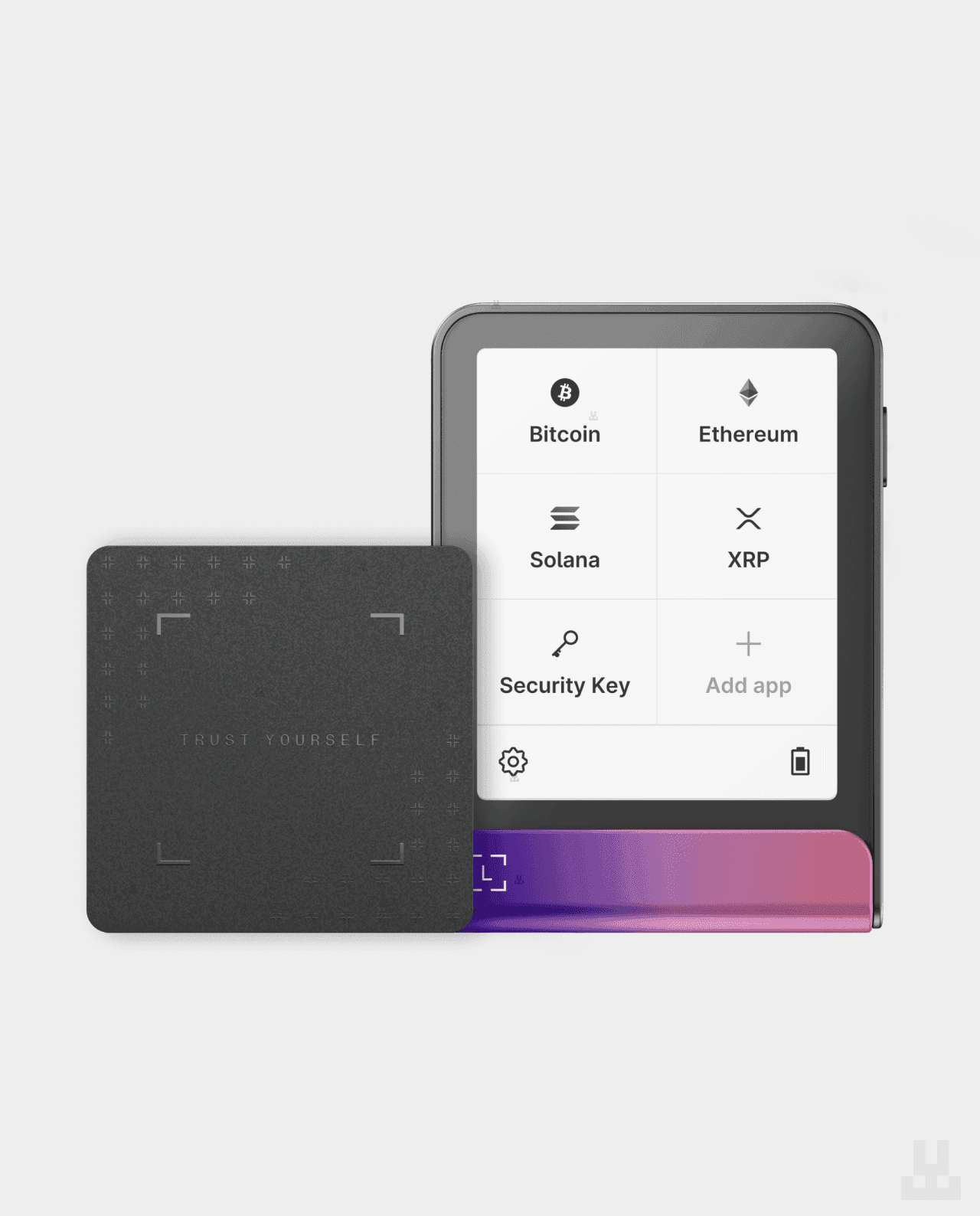 Ledger Flex Crimson Magenta + Recovery Key