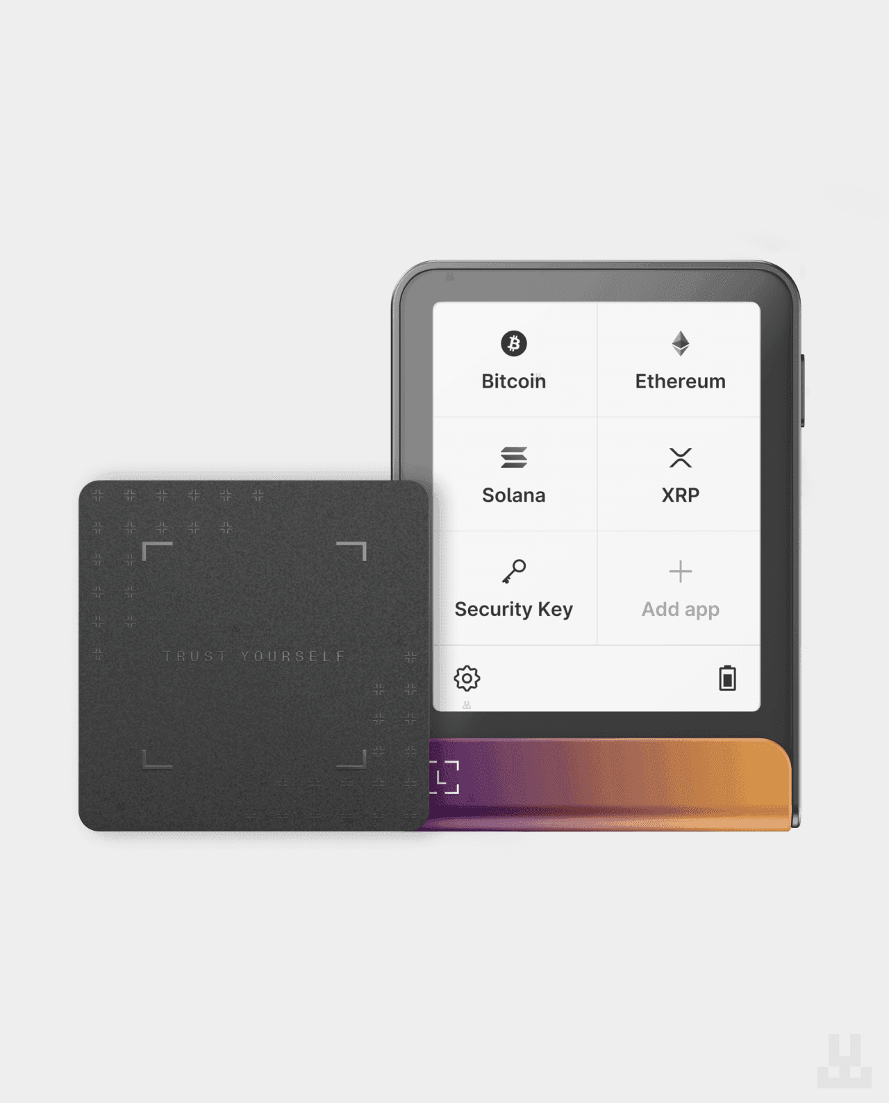 Ledger Flex Ferro Fuchsia + Recovery Key