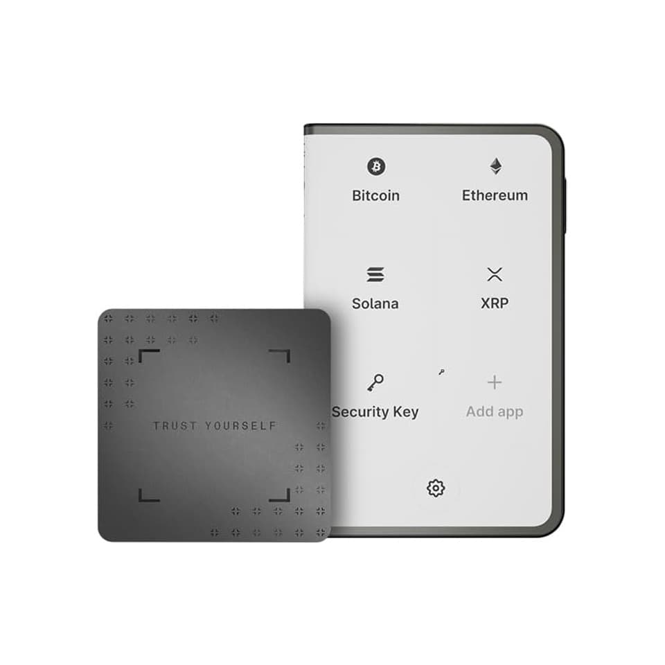 Ledger Stax Magnet Shell Black + Recovery Key (LDGRSTX)