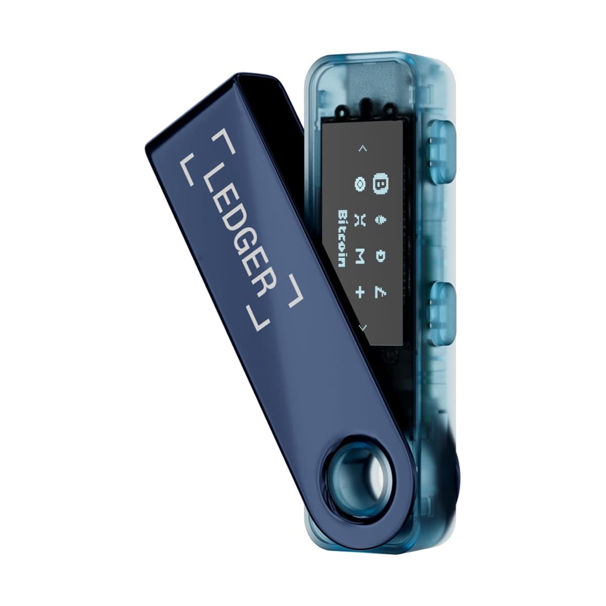 Ledger Nano S Plus Neptune Blue — cüzdan — USB — NFT — CC EAL6+