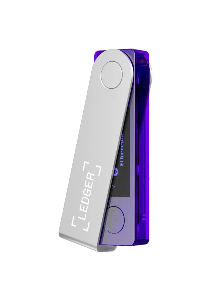 Ledger Nano X Cosmic Purple