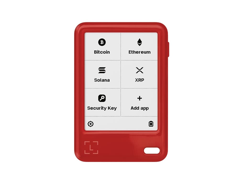 Ledger Nano Gen5 Cherry Red (LNGen5_CR_nai)