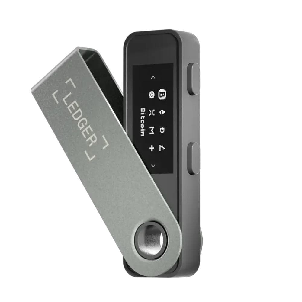 Ledger Nano S Plus Matte Black — soğuk cüzdan — siyah