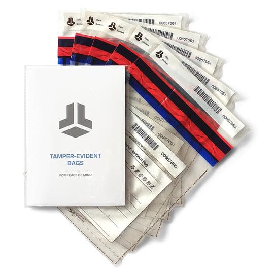 . Tamper — evident bags (T — EB00122)