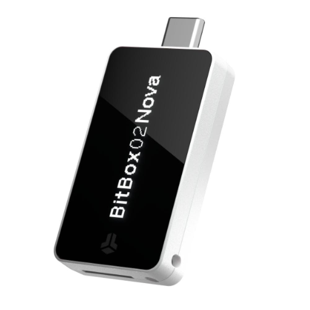 BitBox02 Nova Bitcoin-only — Polar White (BTCSDE010)