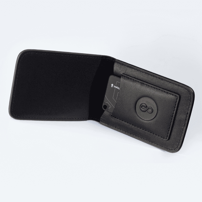 Deri kılıf imKey Leather Case siyah