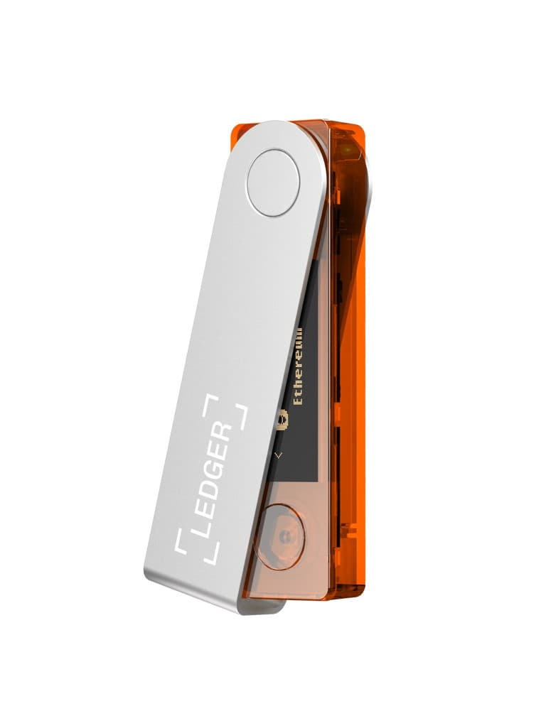 Soğuk cüzdan Ledger Nano X Blazing Orange