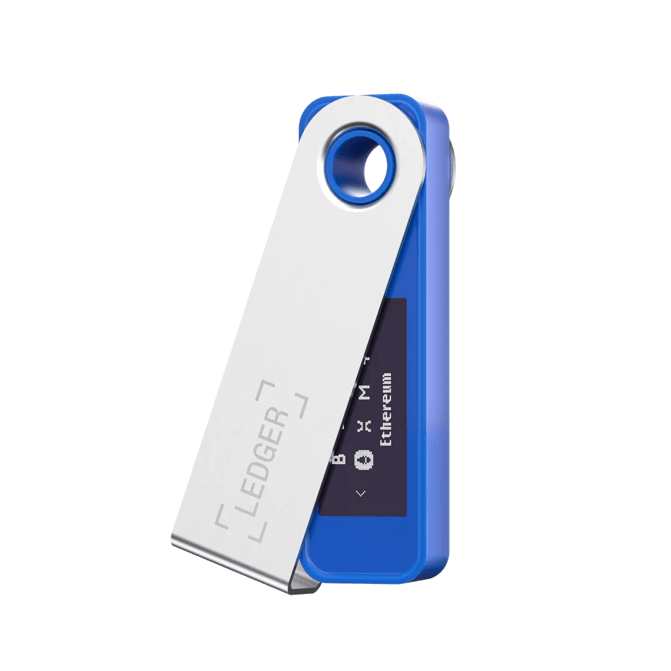Ledger Nano S Plus Deepsea Blue — soğuk cüzdan