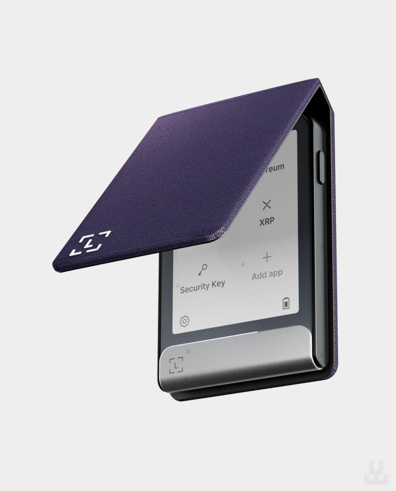 Kılıf Ledger Flex Magnet Folio — Party Aubergine