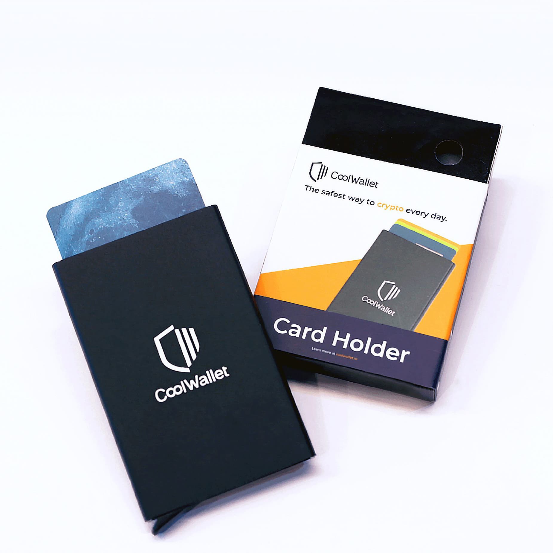 CoolWallet RFID korumalı siyah