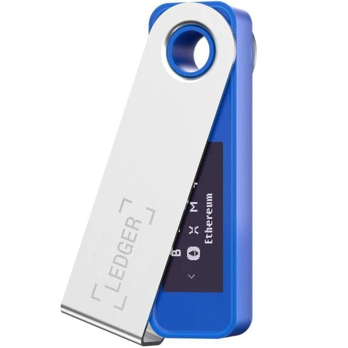 Soğuk cüzdan Ledger Nano S Deepsea Blue