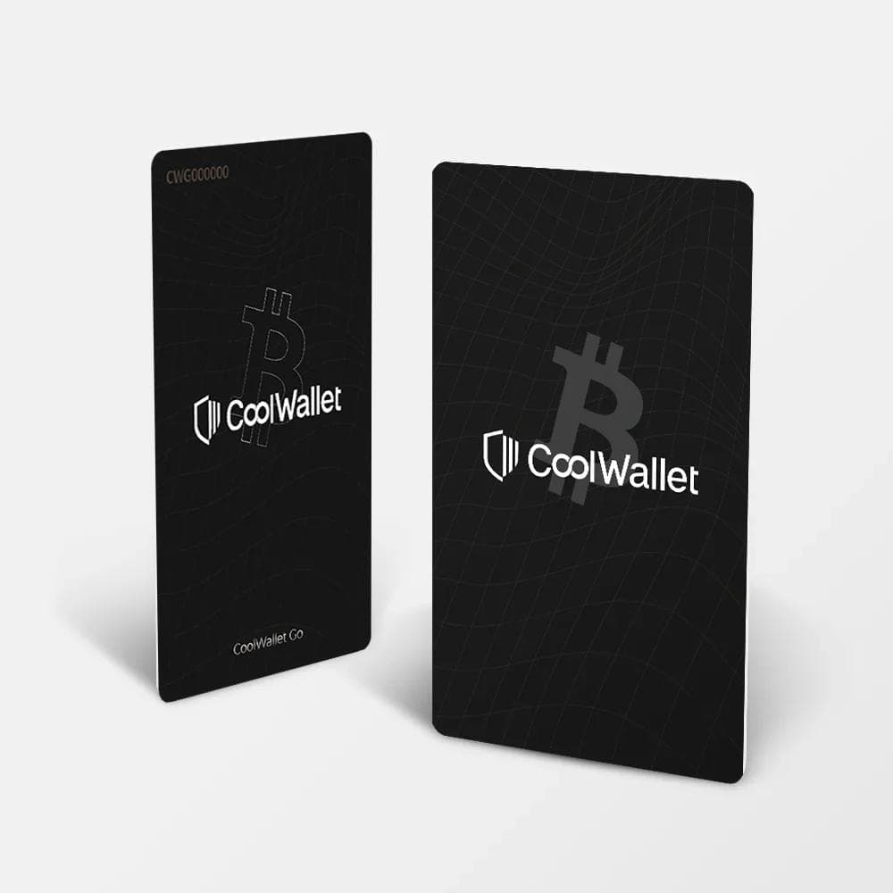 CoolWallet Go NFC'li Black Core + Lifetime Warranty (CWGOBCLW)