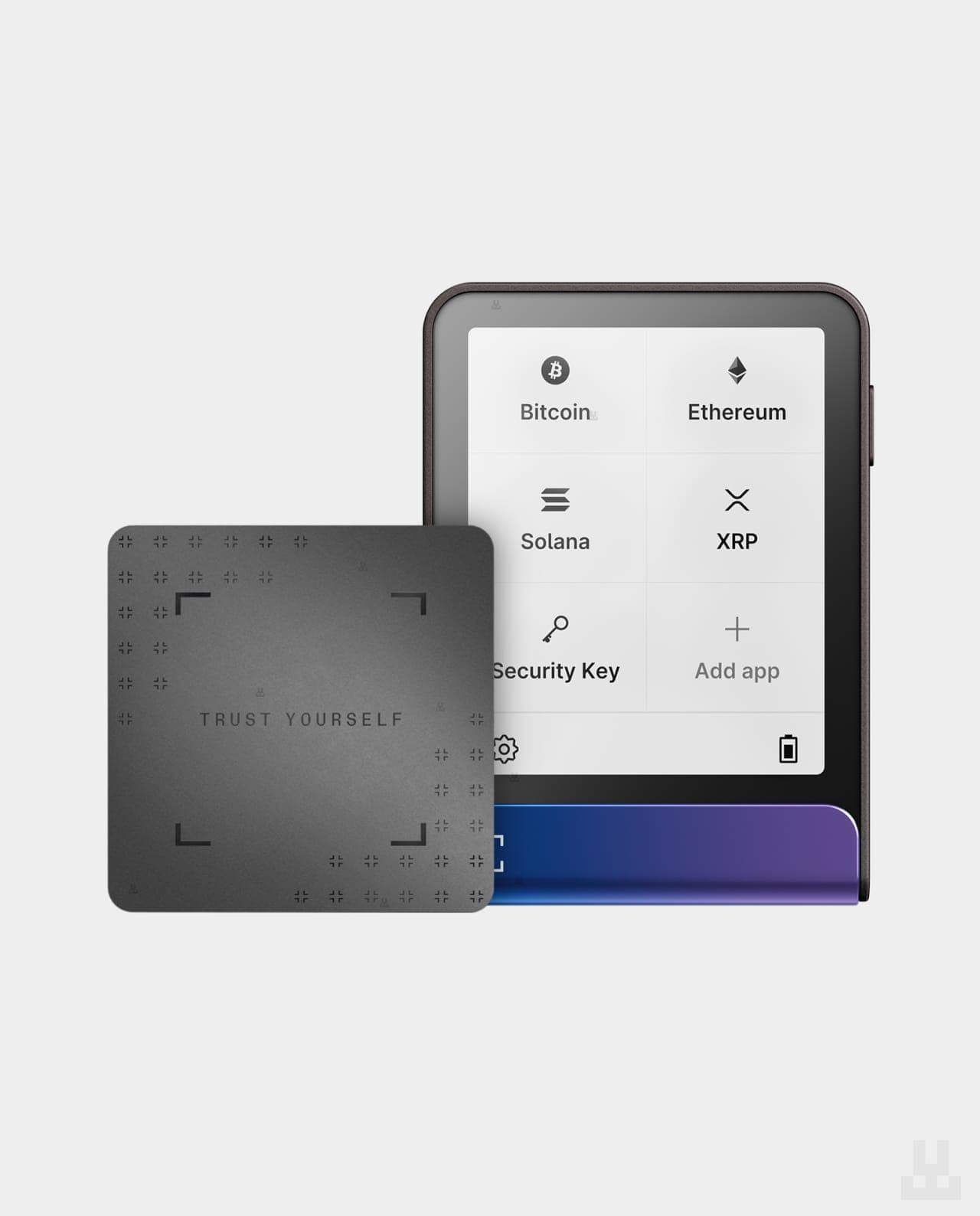 Ledger Flex Neptune Blue + Recovery Key