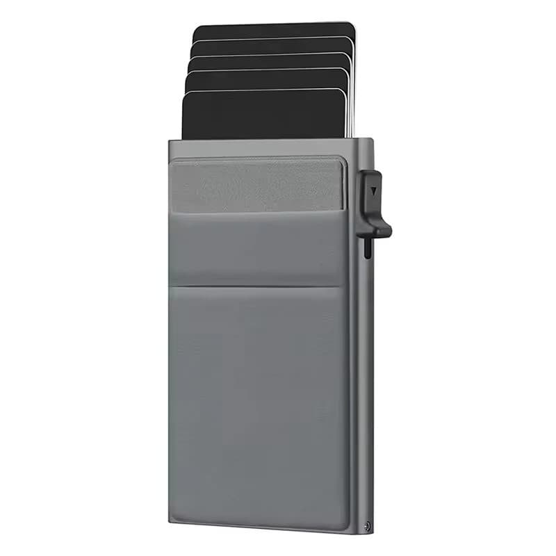 Cüzdan RFID korumalı gri (798703425951)