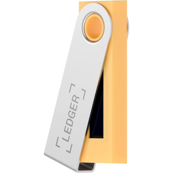 Ledger Nano S Saffron Yellow